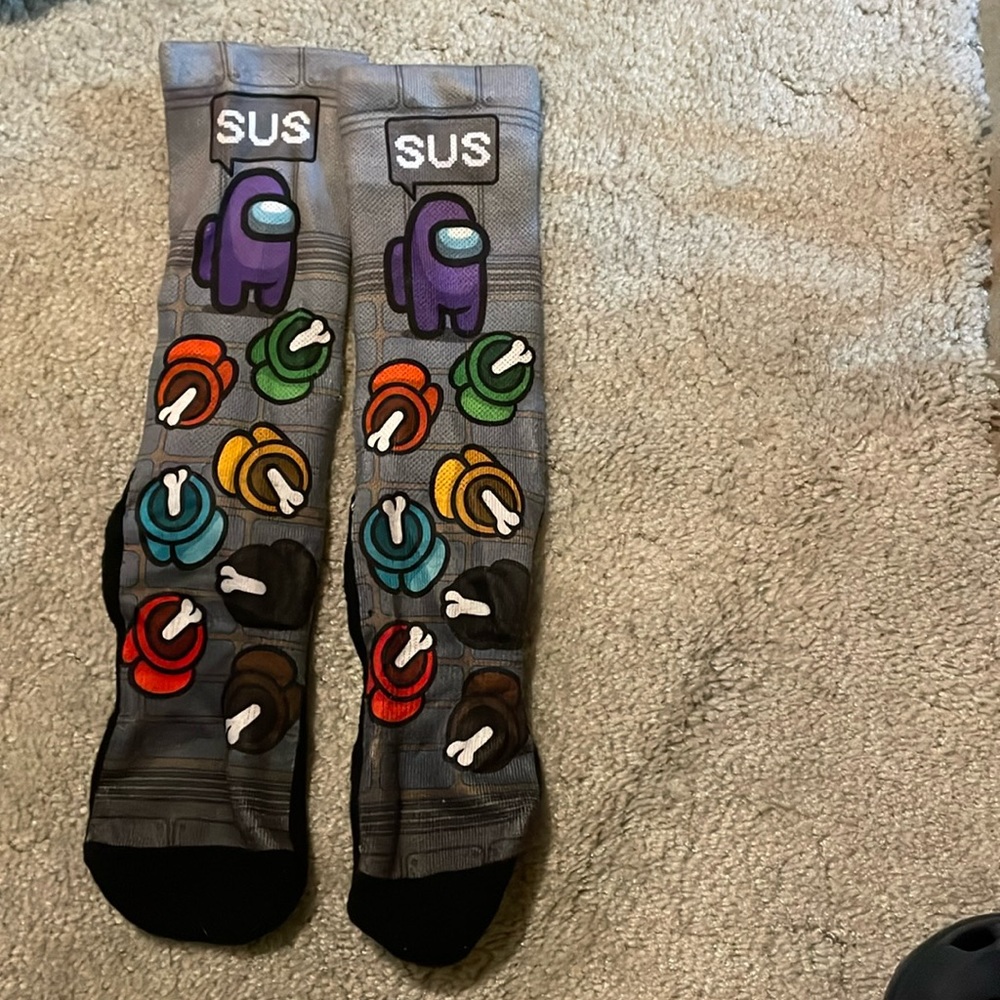 Among Us tall socks